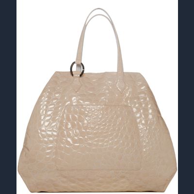 Christian Dior Champagnekleurige Strandtas