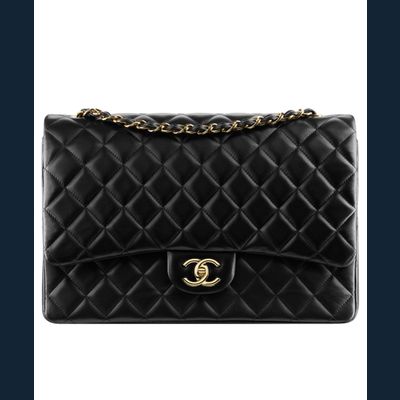 Chanel Classic Single GHW Flap Bag - Maxi