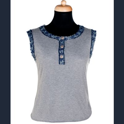 Chanel Grijs T-Shirt