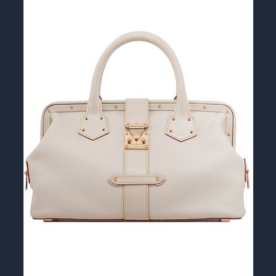 Louis Vuitton White Suhali L'Ingenieux PM Bag