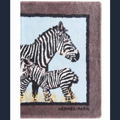 Hermes Strand Handdoek 65x95 met Zebraprint
