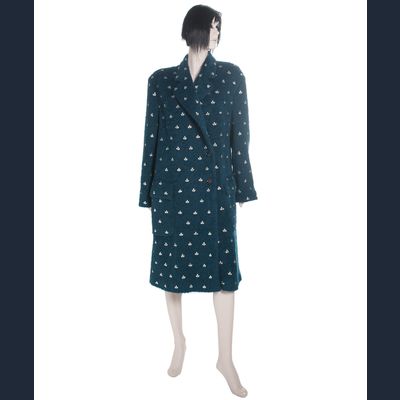 Fall 2013 Dries Van Noten Runway Crystal Embellished Coat