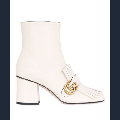 Gucci Witte Kort Laarzen