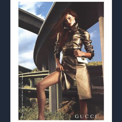 Documented Fall 2000 Tom Ford for Gucci Runway Leather Coat