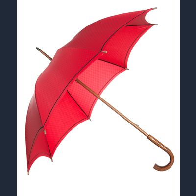 Gucci Red GG Monogram Umbrella