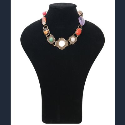 Philippe Ferrandis Glass Beads Necklace