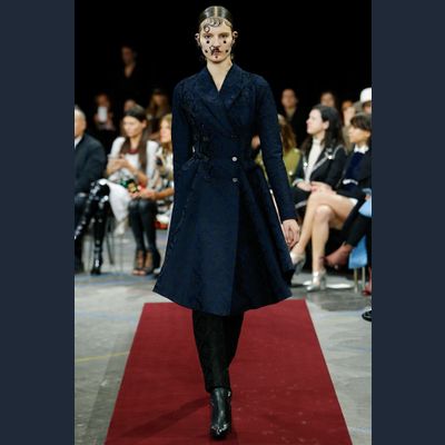 Givenchy Flared Double Breasted Coat - Runway