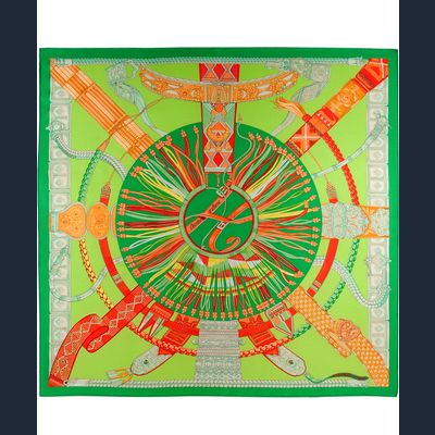 Hermès Carré 90 Ceintures et Liens