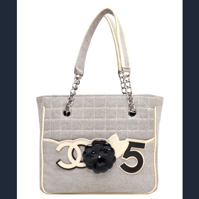 Chanel Camellia No 5 Tote Bag