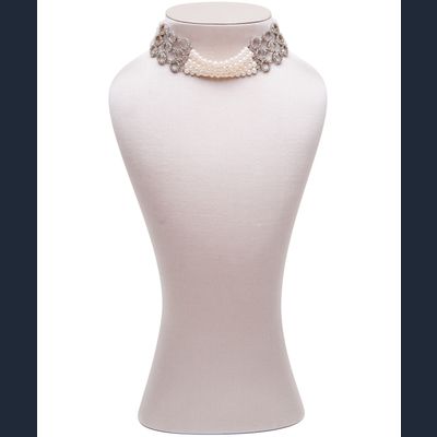 Siman Tu Freshwater Pearl Choker