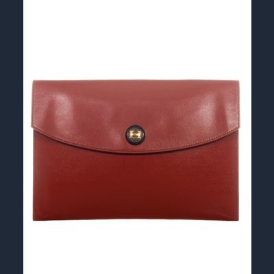 Vintage Hermès 'Rio' Clutch