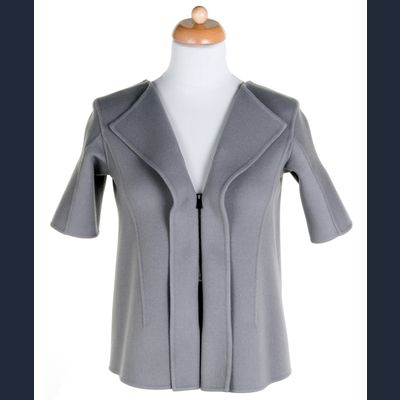 Jil Sander Grey Wool Jacket