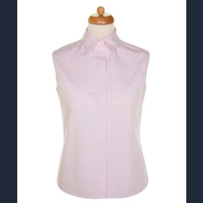 Christian Dior Pink Cotton Sleeveless Top