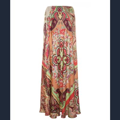 Etro Paisley Jacquard Maxi Skirt