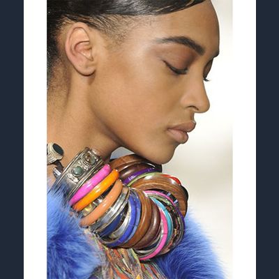 FW 2008 Dries Van Noten Runway Bangle Necklace