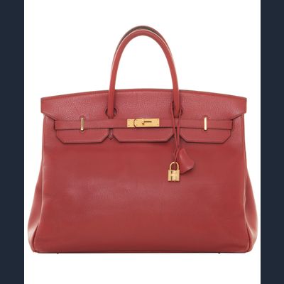 Hermès Birkin Rouge d'Ardennes Togo 40 GHW