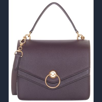 Mulberry Harlow Satchel Oxblood Small Classic Grain