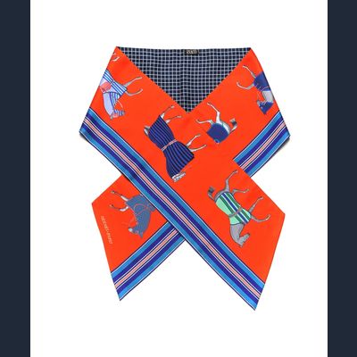 Hermès Maxi-Twilly Cut Couvertures Et Tenues De Jour