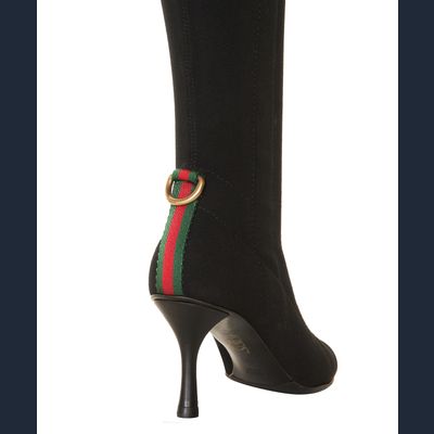 Gucci Signature Heel Stretch Boots