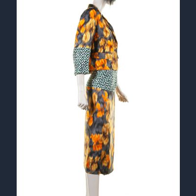 SS 2008 Dries Van Noten Zijden Rokpak