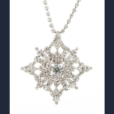 Christian Dior North Star Pendant Necklace