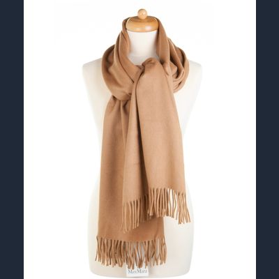 Max Mara Camel Cashmere Stole