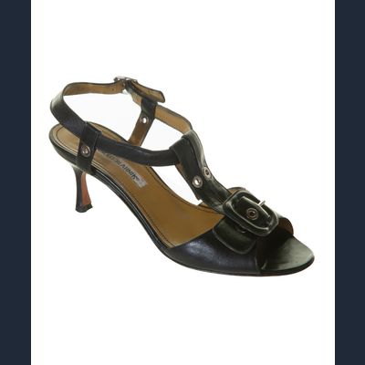 Manolo Blahnik Black Sandals