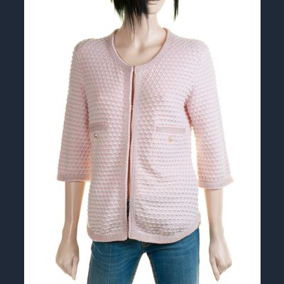 Chanel Roze Kasjmier Vest