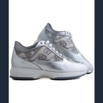 Hogan by Karl Lagerfeld Silver Sneakers