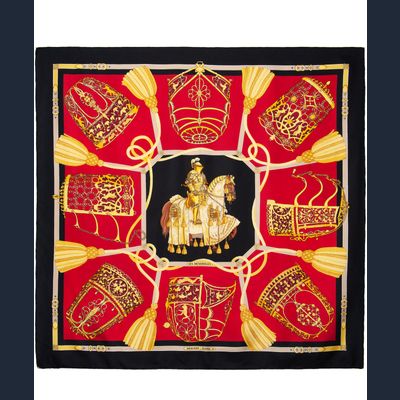 Hermès Carré 'Les Muserolles'