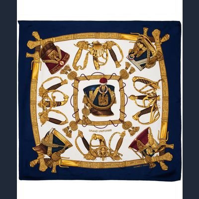 Hermès Carré 'Grand Uniforme' - Joachim Metz