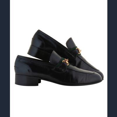 Gucci Black Horsebit Loafer
