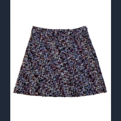 Christian Dior Multicolor Tweed Skirt
