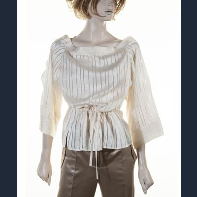 Hermès Ivoorwitte Bloes