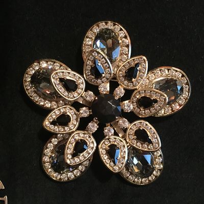 Valentino Garavani Swarovoski Kristallen Broche