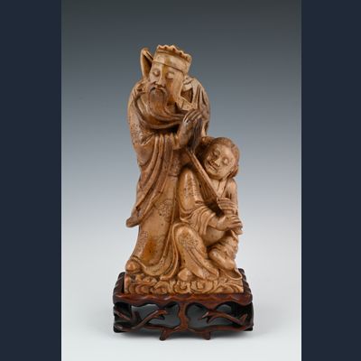 Chinese soapstone sculpture