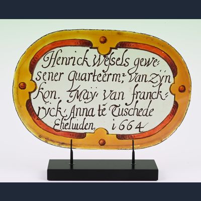 Gebrandschilderd Vensterraam