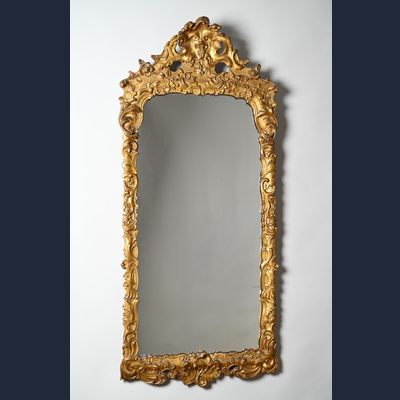 Een Hollandse Louis XV spiegel