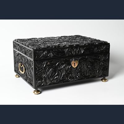 A Dutch colonial document chest