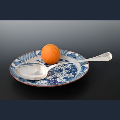 Een zilveren breilepel