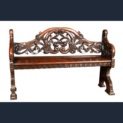 A Dutch hall bench