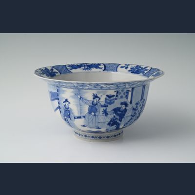 Eine japanische Porzellan "Klapmuts" Schüssel