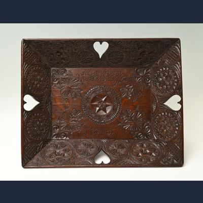 Een uiterst vroeg en fraaie luiermand