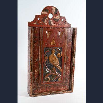 Een grote Hindeloopen schooltas