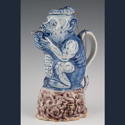 Delftware milk jug