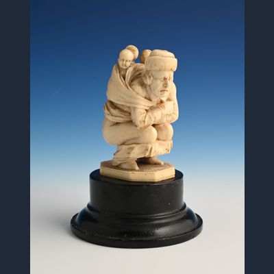 An ivory sculpture