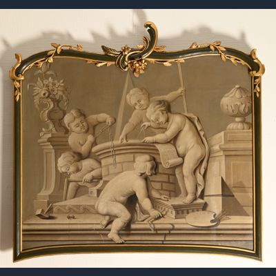 Een grisaille, zogenaamd