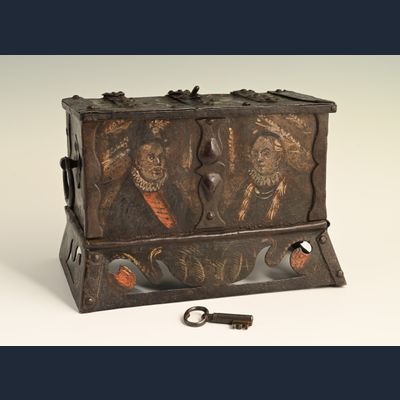 Een Nuremberg ijzeren kistje