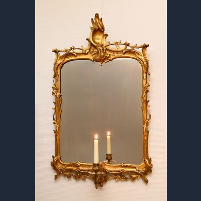 A Dutch Rococo mirror