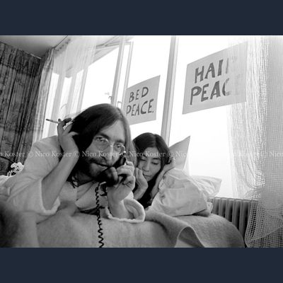 John Lennon \u0026amp; Yoko Ono - Peace - Kamer 902 Hilton # 19